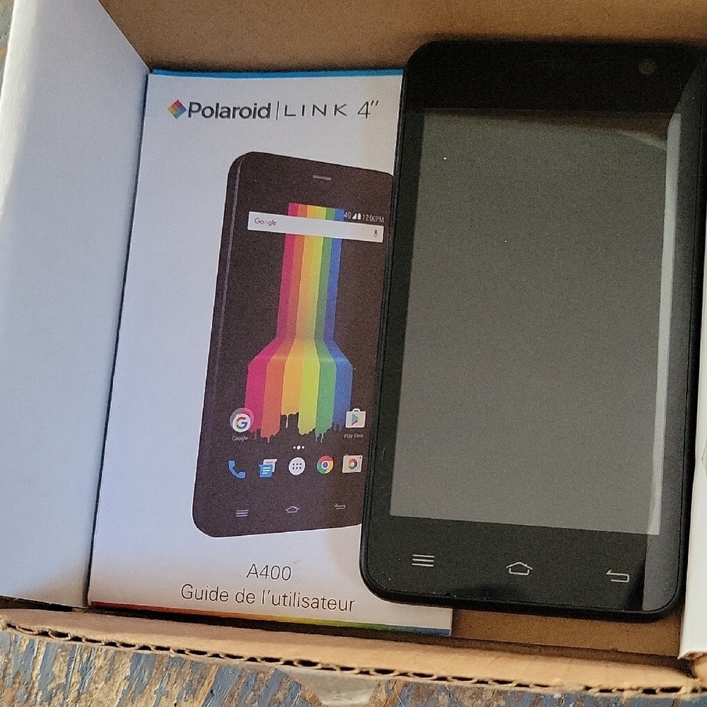 Polaroid LINK 4 Smartphone (Tested, Works)